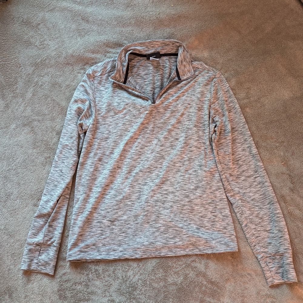 Mens Jockey Quarter Zip, Size Medium